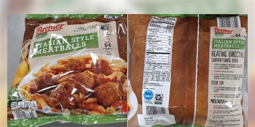 Frozen meatballs sold at Aldi recalled for potential metal contamination