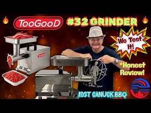 TooGooD #32 Meat Grinder Review — Worth It or Overkill? (Real Brisket Test)