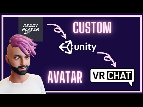Ready Player Me Custom VRChat Avatar to Unity then Upload to VRChat Workflow