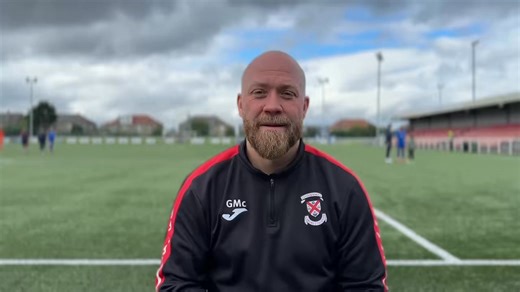 Assistant manager Gary McMenamin assumed post match duties after Clydebank’s narrow 1-0 defeat away at Spartans this afternoon. | Clydebank FC