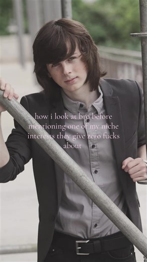 always twd 🥹🥹 #thewalkingdead #relatable #real #fyp #carlgrimes | Carl Grimes Walking Dead