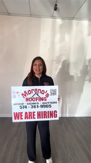 ‼️ NOW HIRING‼️ PROJECT MANAGER 👷‍♂️🔨 Looking for someone responsible with construction experience and bilingual (English/Spanish). Grow with Moreno’s Roofing! 📍 Indiana 📞 574-361-9905 #elkhart #southbend #goshen #indiana #hiring