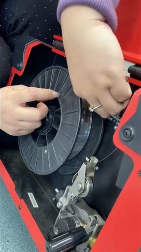 Detailed tutorial on removing welding wire #Gasless MIG/MAG welding machine