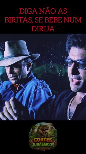 SE ELE BEBER, NÃO PUXE ASSUNTO ( JURASSIC PARK 1993 ) #corte #cortedejurassicpark1993