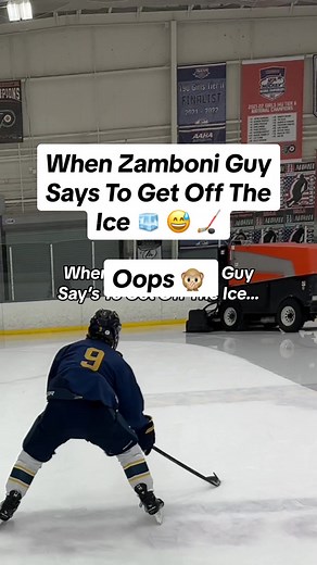 Anyone What Happens When A Zamboni Runs Over A Puck? 🚙 In all seriousness…😅 you shouldn’t be stick-handling with the Zamboni on the ice…🫠 Two Things I’ve Learned From This Experience… ✅ 1️⃣ If you lose the puck and puck slides under the Zamboni - you can destroy what’s called the auger or surface blade of Zamboni. A gnarly repair… 🧑‍🔧 👩‍🔧 2️⃣ If you get distracted making videos and forget the team puck bag on the ice. The consequence is your team skates for it…😅 Either way… you live, you