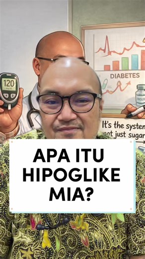 APA ITU HIPOGLIKEMIA? Hipoglikemia adalah kondisi ketika gula darah terlalu rendah. Ini bisa terjadi pada penderita diabetes dan perlu dikenali sejak dini. Penanganan yang cepat sangat penting untuk mencegah komplikasi. GOD Bless Us All 😇🙏 . . . . #Diabetisi #Hipoglikemia #GulaDarah #DiabetesAwareness #DoctorDee