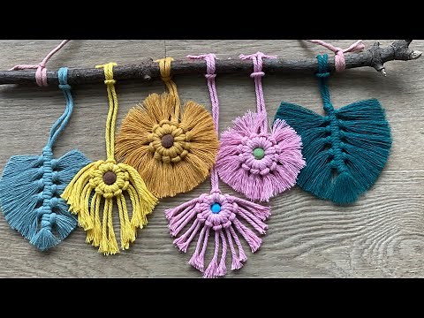 Easy Macrame for Beginners | DIY Crafts: Macrame for Kids | Macrame Wall Hanging for baby's nursery