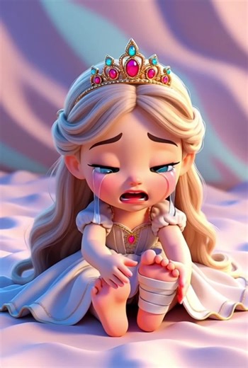 Princess Hurts Her Feet in Adorable AI Story