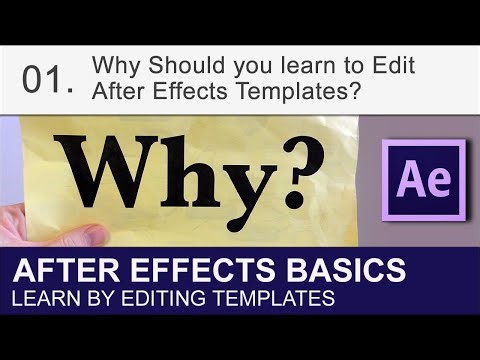 After Effects for Beginners | Part 1: Why You SHOULD Edit Templates