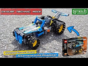 42095 Roadster MOC - LEGO Technic Power Functions alternative model