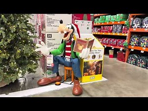 Home Depot Disney Goofy animatronic