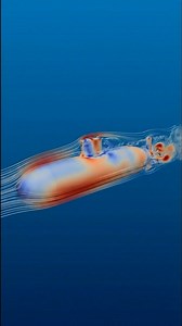 CFD Flow Visualization of a Submarine | Brit Vibes