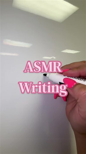 ASMR Dry Erase Writing Sounds for Relaxation