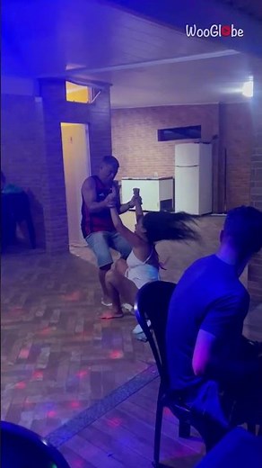 Epic Dance Fail: Girl's Risky Move Ends in Hilarious Fall || WooGlobe