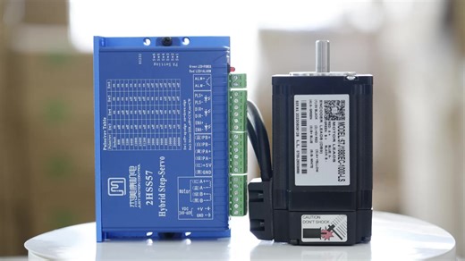 57J1880EC-1000-LS 2HSS57 2 Phase Easy Operation DC Step Driver Closed Loop CNC Stepper Servo Motor Kit
