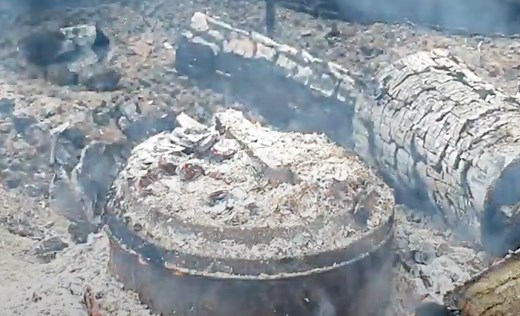 Making Birch Bark Tar - Survival and Bushcraft