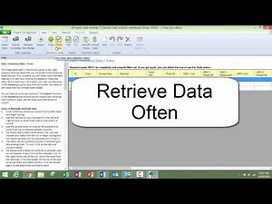 Part 3, Mobile Data Collector, Retrieving Data