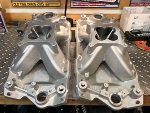 Ported AFR Eliminator 4811 Intake Manifold vs Stock