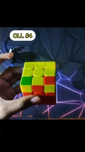 OLL #4 | how to solve Rubik's cube |🔥 #rubikscube #cube #speedcube