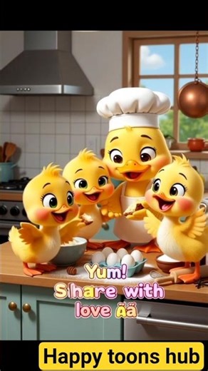 Cake Recipe by Cartoon Duck | Step by Step Funny Cute Short