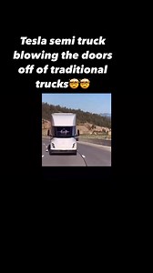 100K views · 653 reactions | Telsa truck blowing the doors of the much heavier trucks and then勞勞勞 #trucking #trucker #tesla #teslasemi #driver #followers #LikeAndShare | Driving With John | Facebook