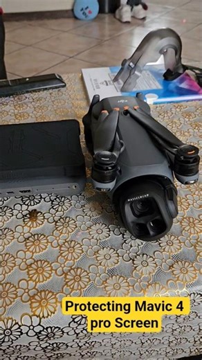 How to protect Mavic 4 pro Controller Screen #dji #drone #mavic4pro