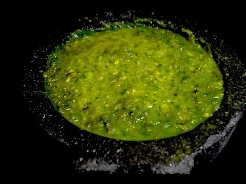 la mejor salsa verde que vas a comer en tu vida