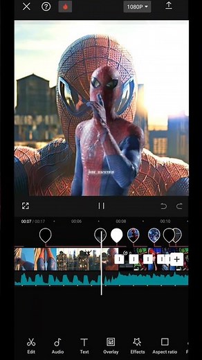 tutorial of my Edit Capcut I best spider man Edit 🕶️ I #viral #spiderman