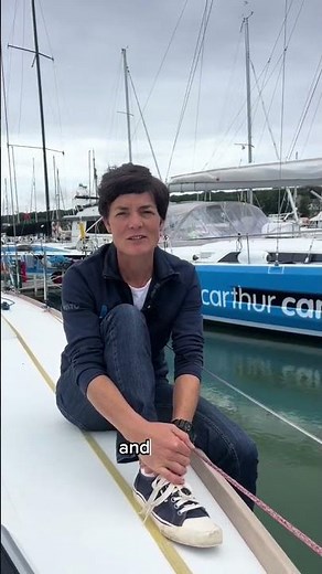 Ellen MacArthur’s sailing tips! #Sailing #SailingTips #ShortsFed