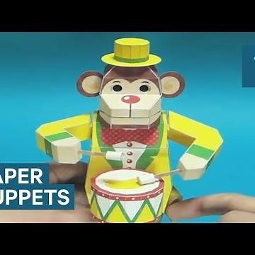 Paper Puppets Are Like Origami But Better