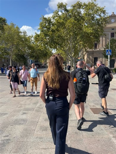 Suzi Perry 🐺 on Instagram: "Filmed our opener in the glorious city of Barcelona - wonderful ♥️ I’ve been watching La Sagrada Familia being built for the last 40 years, hurry up! 🤣 #sagradafamília #barcelona #catalunya #september #motogp #touristforaday #traveler Thanks for the snaps @nickrundlett"