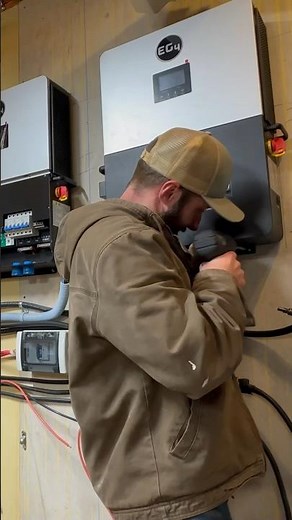 EG4 6000XP #OffGrid Inverter Installation #diysolarsystem