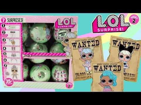 Unboxing Ancient LOL Surprise Series 2 Wave 1 Dolls Archived Nostalgia Toys
