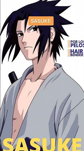 The Sasuke Hairstyle from Naruto ✂️