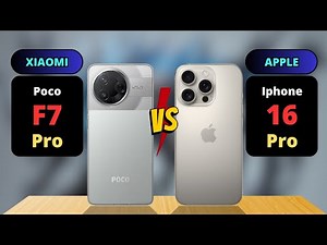 Poco F7 Pro vs Iphone 16 Pro Comparison