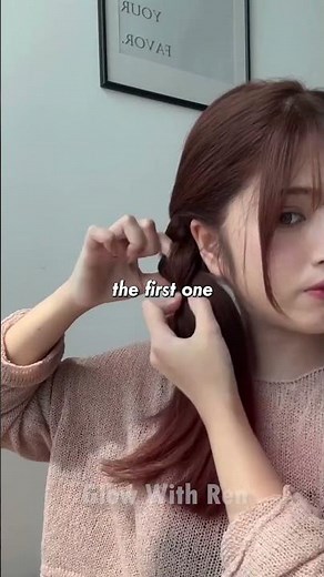 Easy Double French Braids 💇‍♀️✨ Perfect for Lazy Days