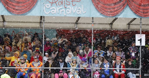 Le plan d'urgence et d'intervention activé au carnaval d'Alost en raison de la neige