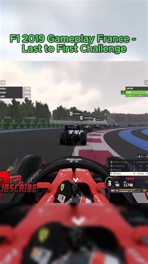 F1 2019 Gameplay: Last to First Challenge in France