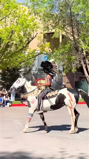 Horse Show at Gathering of Nations 2026 🐎 #indigenous #powwow #gatheringofnations #horse #culture