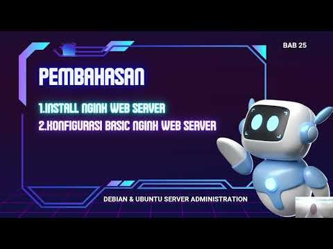 WEB SERVER NGINX { Cara Install & Konfigurasi Nginx di Linux | Lengkap untuk Pemula! 🚀 } BAB 25