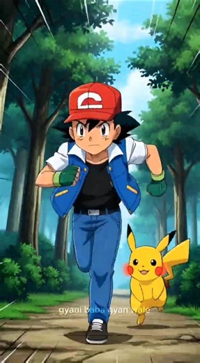 Pokemon cartoon Pokemon cartoon #ai#PokemonHunt #AshAndPikachu #PokemonVlog