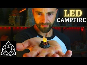 DIY Mini LED Campfire for Tabletop Games