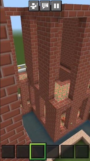 construir uma casa gigante no Minecraft #minecraft #construção