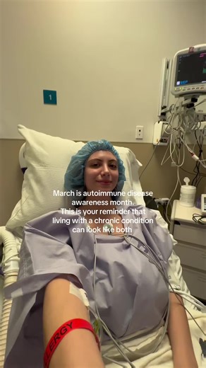 One of the biggest misconceptions about autoimmune diseases is that if you ‘look fine’, you must be fine. The reality is that many autoimmune diseases cause pain, fatigue, and flare-ups that you can’t see. Just because someone still goes out, smiles, or lives their life doesn’t mean they aren’t struggling behind the scenes. While my disease is visible, I’m still dismissed because I choose to live life. & let’s not invalidate others who’s illnesses aren’t visible. Invisible illness is still illne