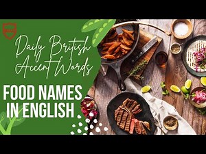 Food Names In English | Learn English