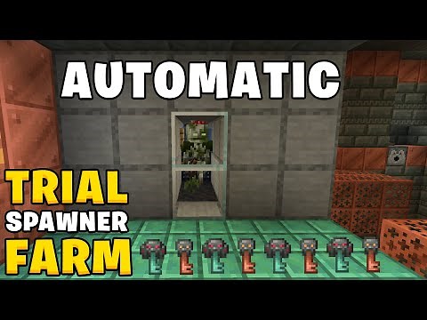 Trial spawner farm for Minecraft 1.21