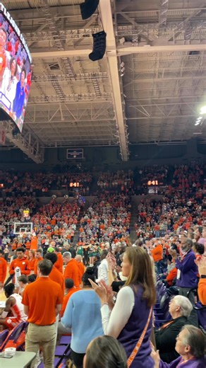 What a special moment today, as we got to celebrate the incredible life and legacy of Elden Campbell 🧡💜 | Clemson Athletics