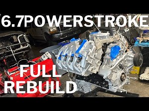 Completely Rebuilding This 6.7 Powerstroke! 6.7 Swap Bronco pt. 2