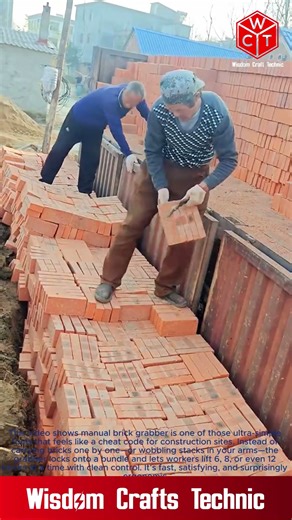 The "Brick Grabber" Game Changer: Moving Massive Amounts of Bricks Manually