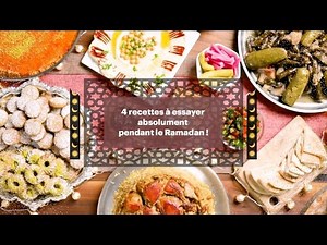 4 recettes pour le Ramadan | Iftar | Cuisine levantine | Maamoul | Kenafeh | Maqlouba | Dawali